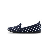 Women's Market Flat - Midnight/White Polka Dot