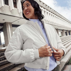 Women's Mist Bomber Jacket - Dark Moss
