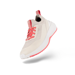 Women's Stormburst Low Top - Shell/Hyperpink