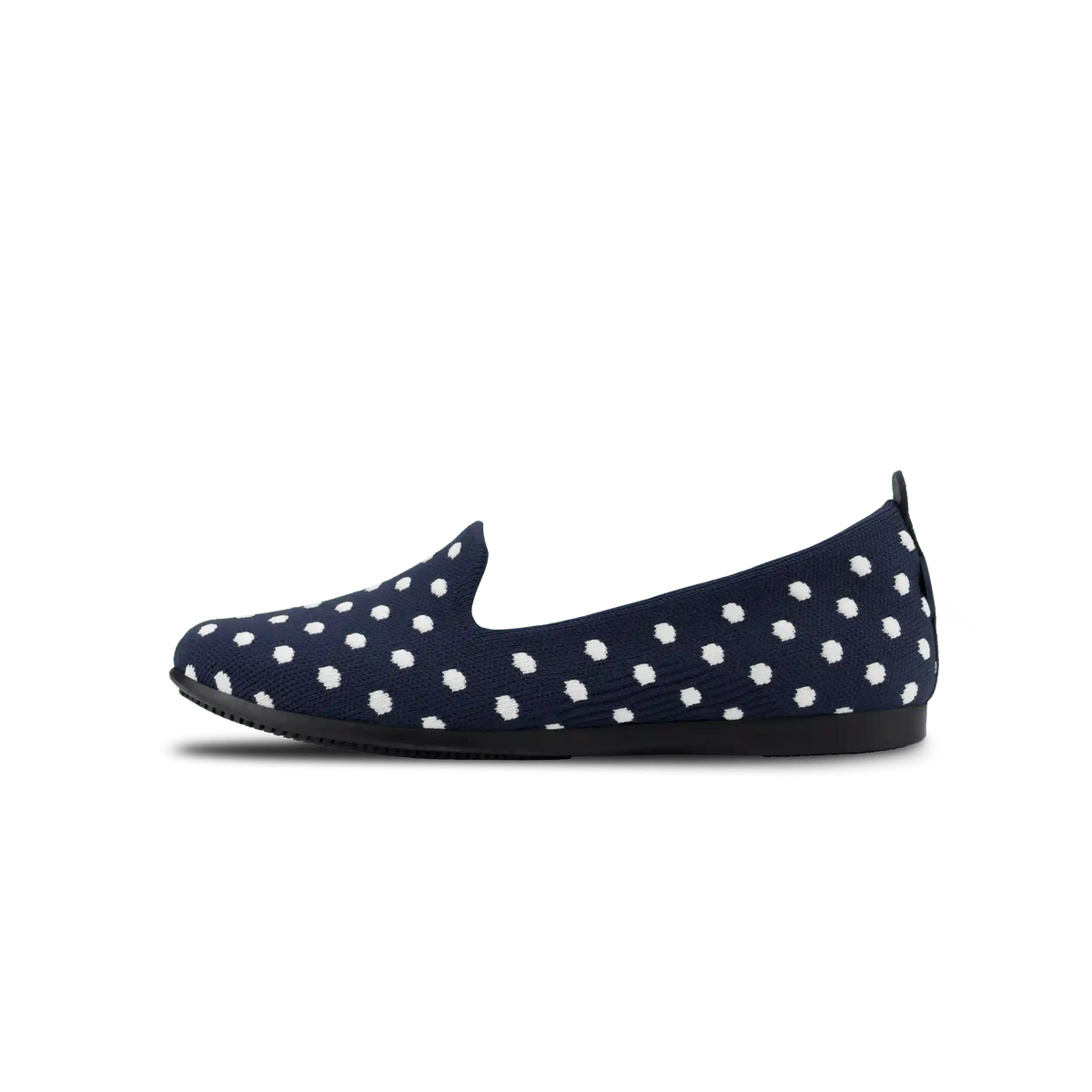 Women's Market Flat - Midnight/White Polka Dot