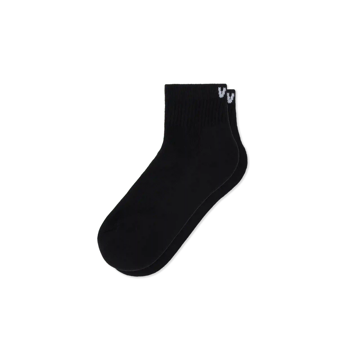 Mid Crew Socks - Black