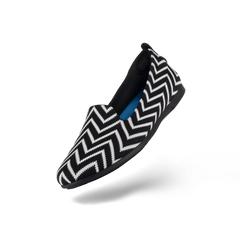 Women's Market Flat - Black/Light Dune Chevron