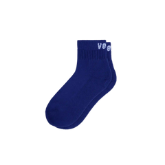 Mid Crew Socks - Stripe/White
